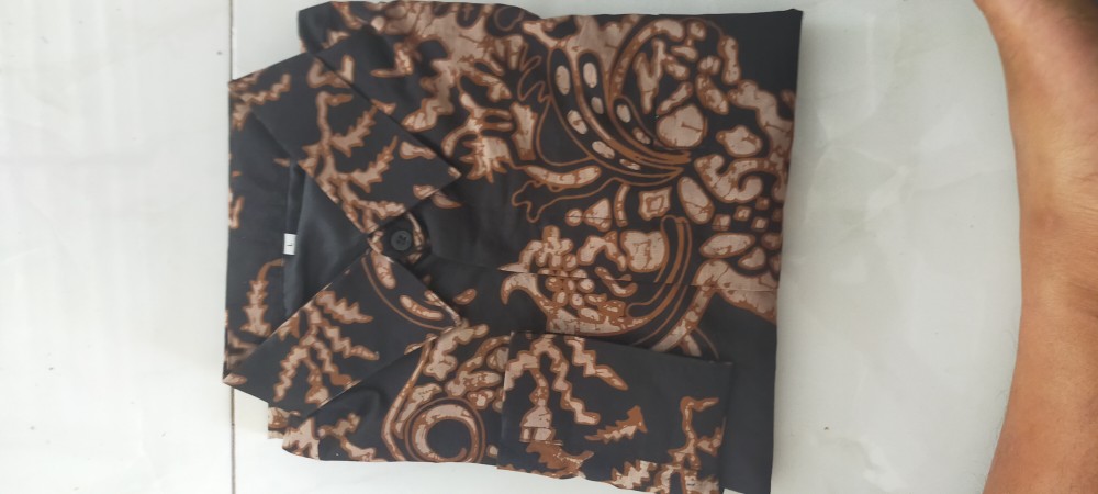 Setelan Batik Koko Celana Solo