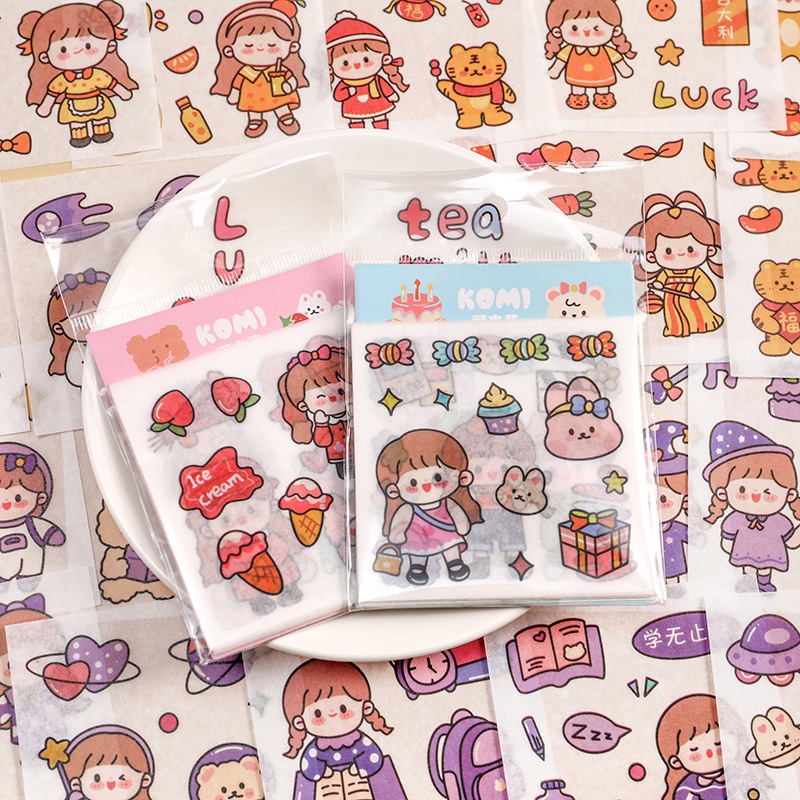 

[DZ] ST470 - Sticker Dekoratif Diy | Diary Deco Stiker Kecil Lucu Unik