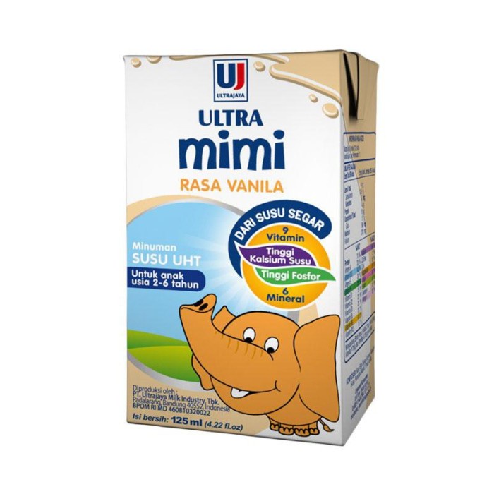 

ULTRA MIMI 125ML EXTRA CALCIUM VANILA