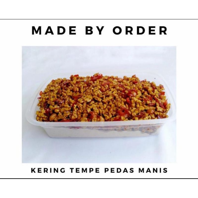 

Kering Tempe Pedas Manis 130 Gram & 250 gram