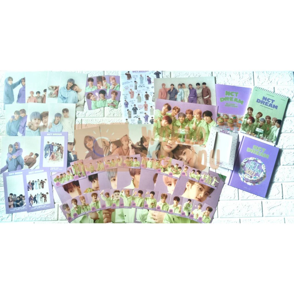 [READY] Sharing Season's Greeting NCT Dream 2021 SG21 Jaemin Haechan Jeno Renjun Chenle Jisung Mark