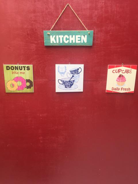 Wooden Projects Wall Decor Pajangan Dapur - Cupcake