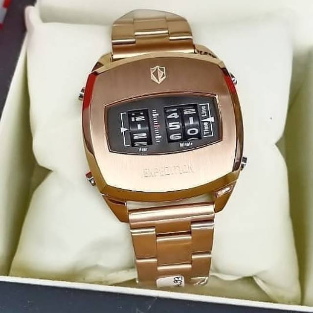JAM TANGAN EXPEDITION COWOK E 6790 ORIGINAL