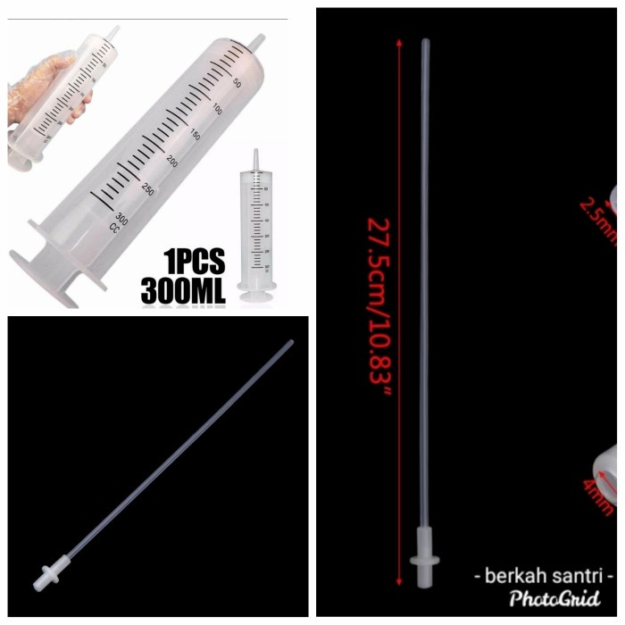 suntikan besar 300ml cc