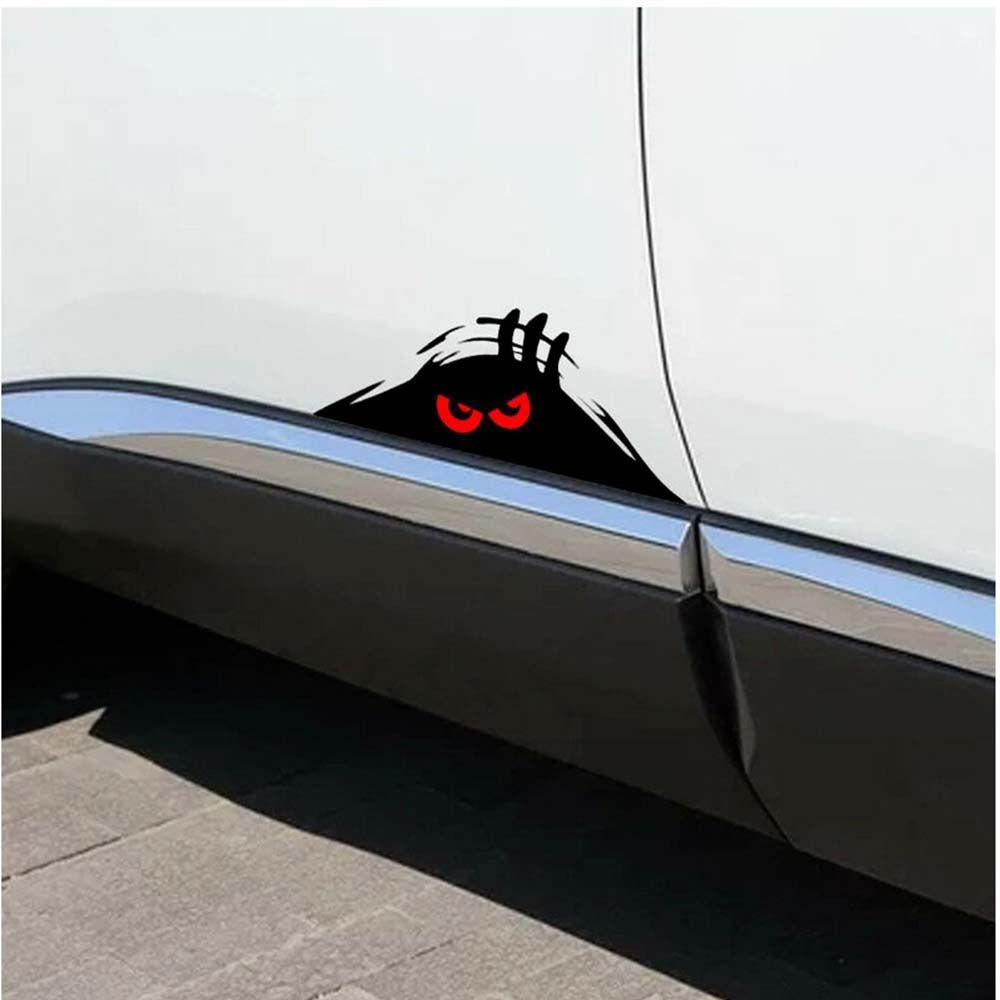 Lanfy Stiker Mobil Anger Peeking Tahan Air DIY Mobil styling Auto Exterior Aksesoris Mobil Decal Scratch Cover Decals