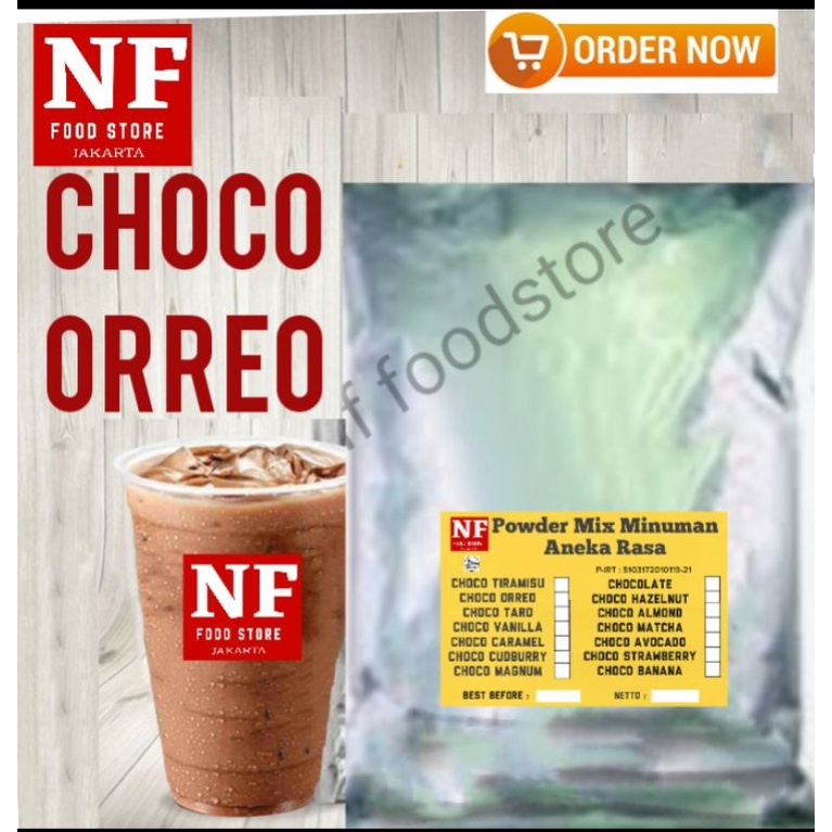 

CHOCO ORREO POWDER MIX BUBUK MINUMAN