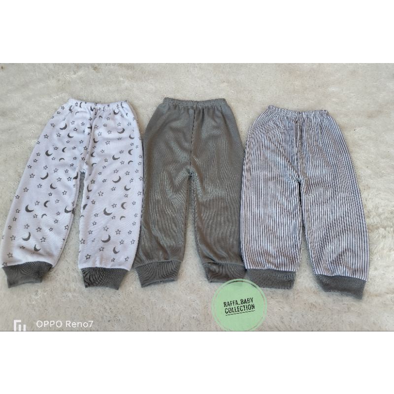 Paket hemat isi 18pcs/9stel baju bayi baru lahir(seri abu)