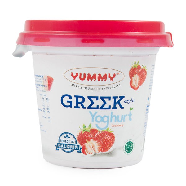 

YUMMY Greek Style Yoghurt Strawberry 100gr