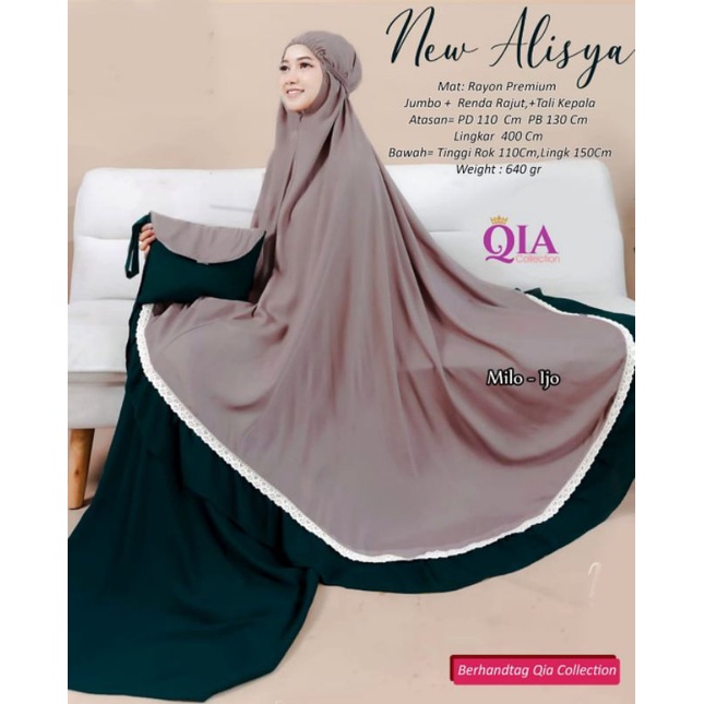 Mukena Jumbo Rayon//New Alisya