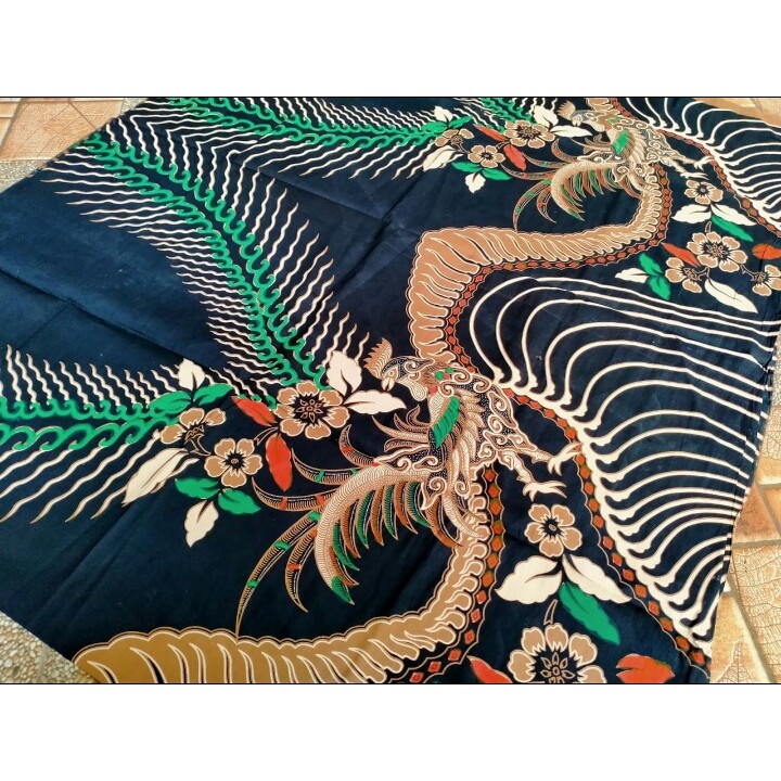 Kain Batik ayam jago akar kembang 86 SKS