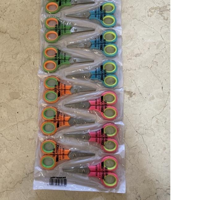 

Laris|SQ14|(Harga 1 RENTENG KECIL = 12pcs ) gunting KECIL warna, pemotong, alat potong, gunting warna