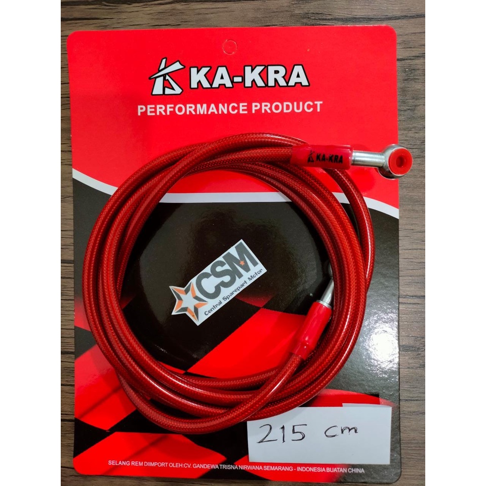 Kabel Selang Rem Belakang Karbon isi Serat 215cm 215 cm Disc Aerox Lexi PCX Xmax Nmax ADV Old New Moscow DLL ANTI BOCOR ANTI PANAS