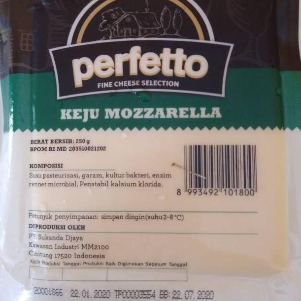 

Promo Lagi || BnV Mozzarella Perfetto keju / Keju Mozzarella Perfetto 250 gram ||Produk@diskon