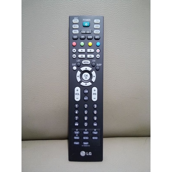 REMOT REMOT TV LED ,DVD,VCR LG 6710900010c ORIGINAL ASLI