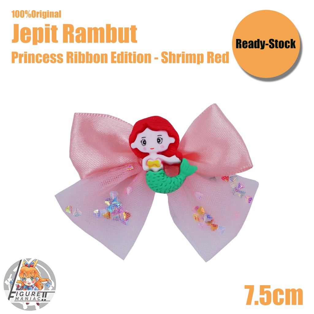 Figure Maniac - Jepit Rambut Anak Princess Ribbon Edition Jepit Rambut Pita