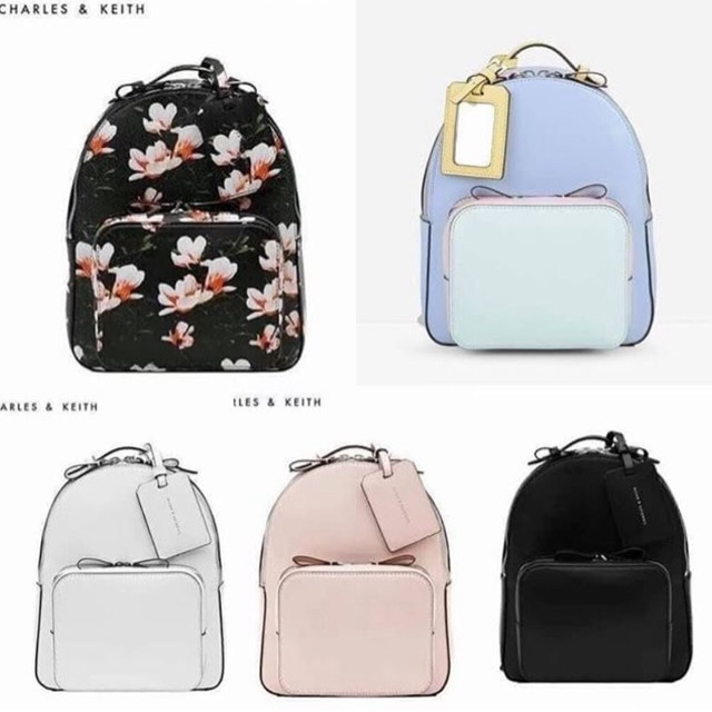 Charles n keith bagpack original