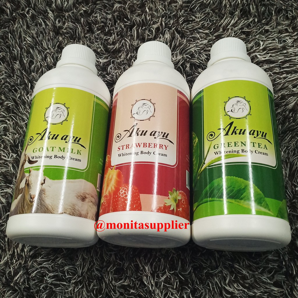 Aku Ayu Whitening Body Cream 500ml