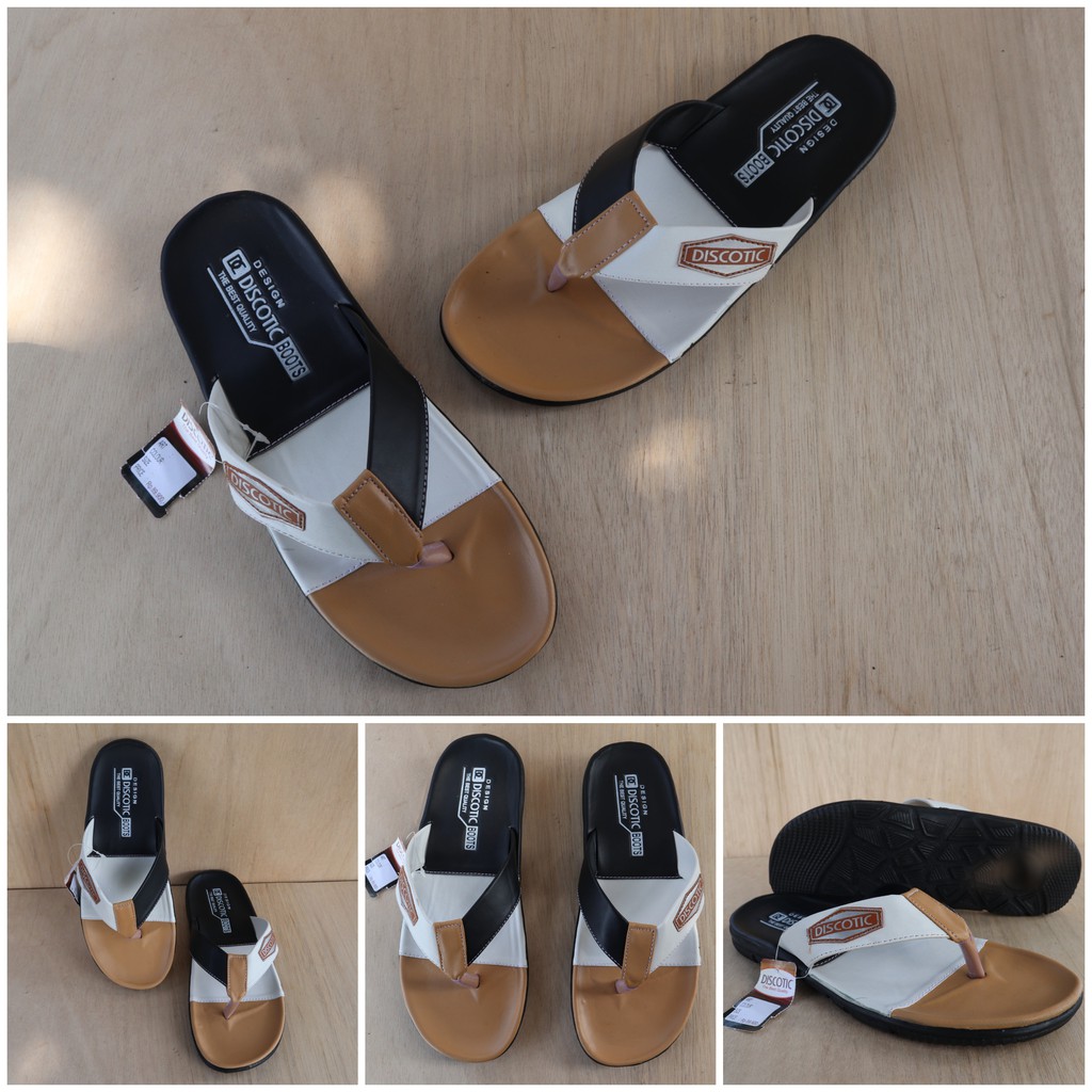 Three Colours Sandal Dcdiscotik Pria Casual Santai Hangout sandal slide japit jepit cowok kece02