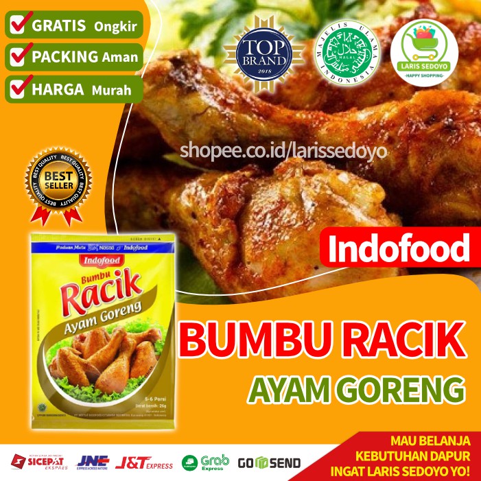 

Bumbu Racik Indofood Ayam Goreng Siap Pakai