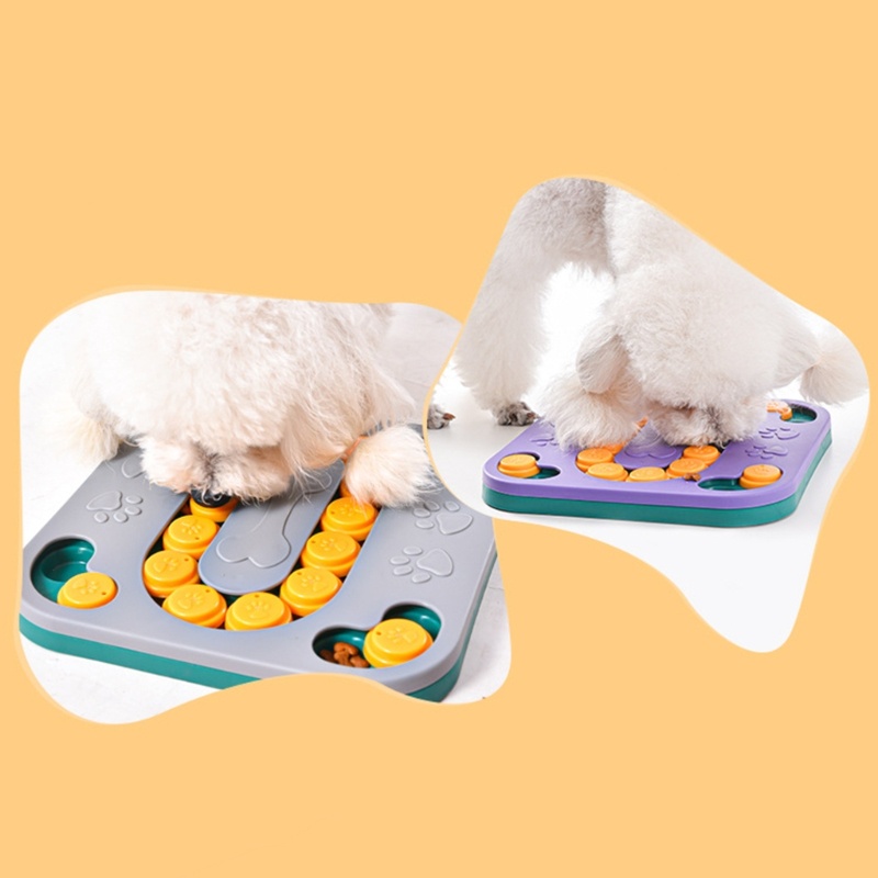 Mainan Puzzle Dispenser Makanan Untuk Pelatihan IQ Anjing Dan Kucing