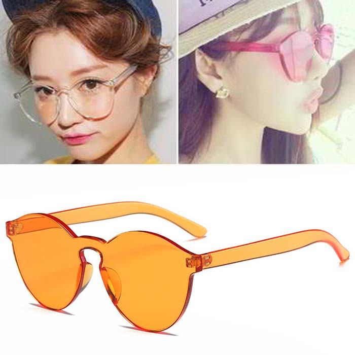Kacamata Forever 21 Frameless Pure Color Simple Design DES252