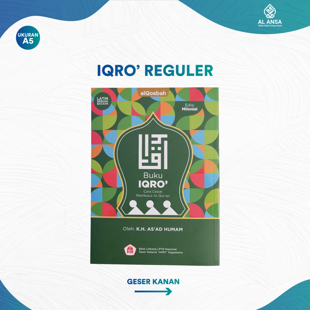 AL ANSA IQRO REGULER ANAK 1-6 MODERN