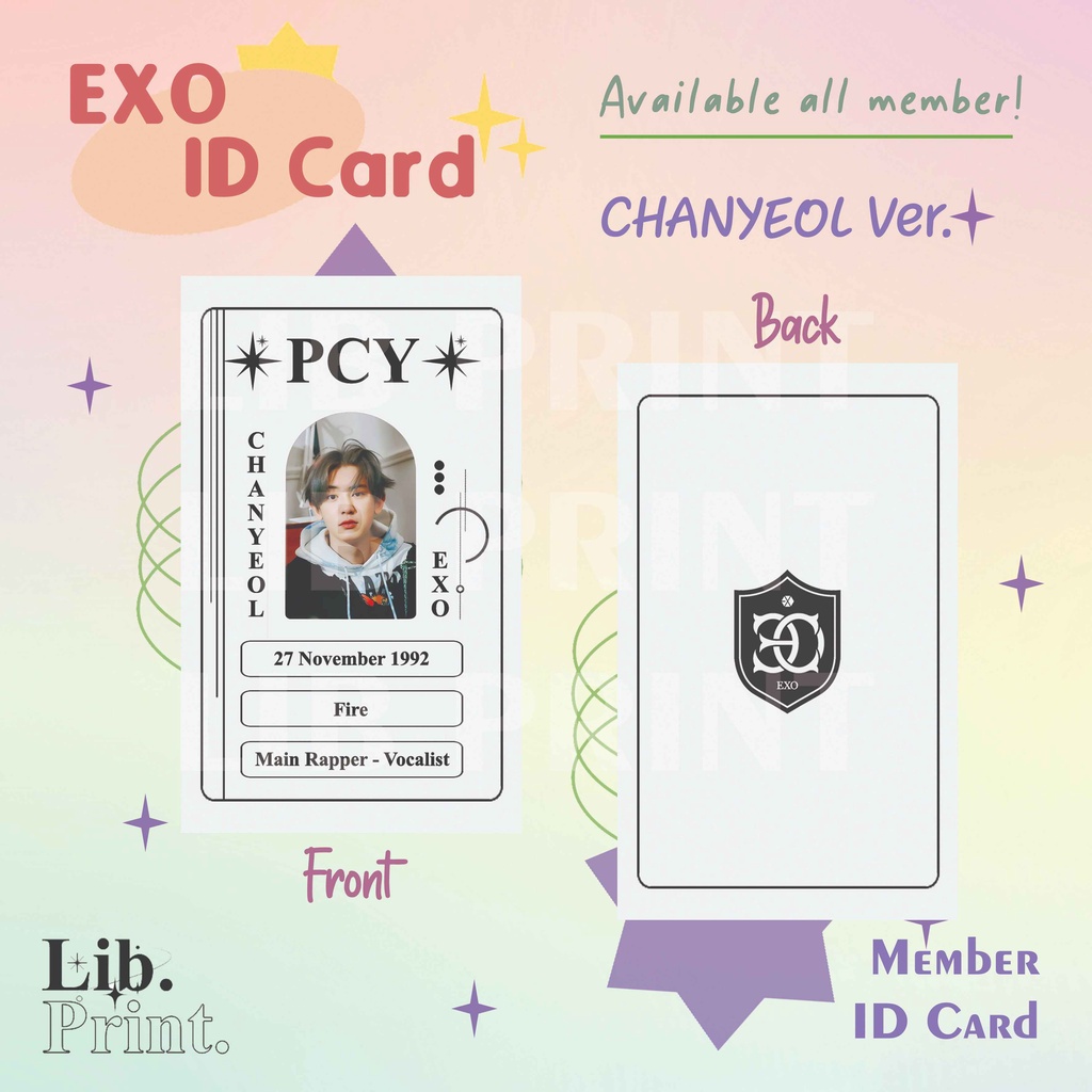 Kpop Id Card