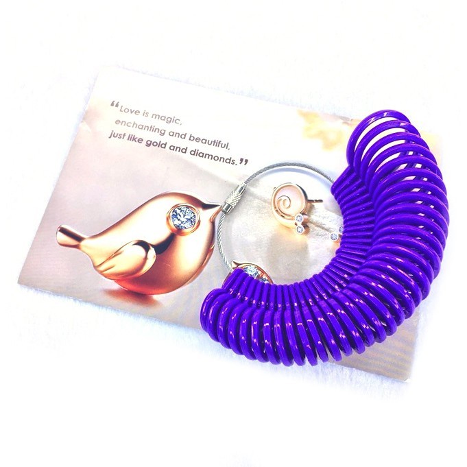 Ring Sizer Alat Ukur Jari Cincin Merek TSK Batu Ring Finger Size