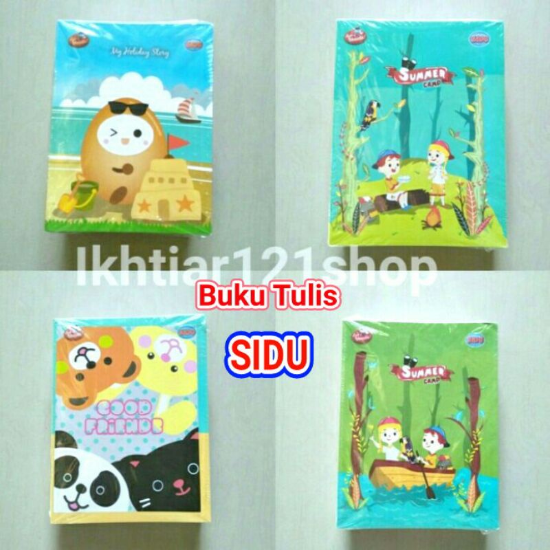 

Buku Tulis SIDU Perpack Per paket isi 10 pcs Buku Tulis