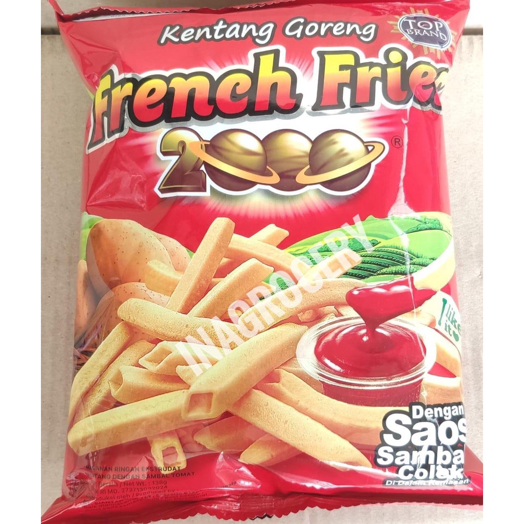 

FRENCH FRIES 2000 138GR