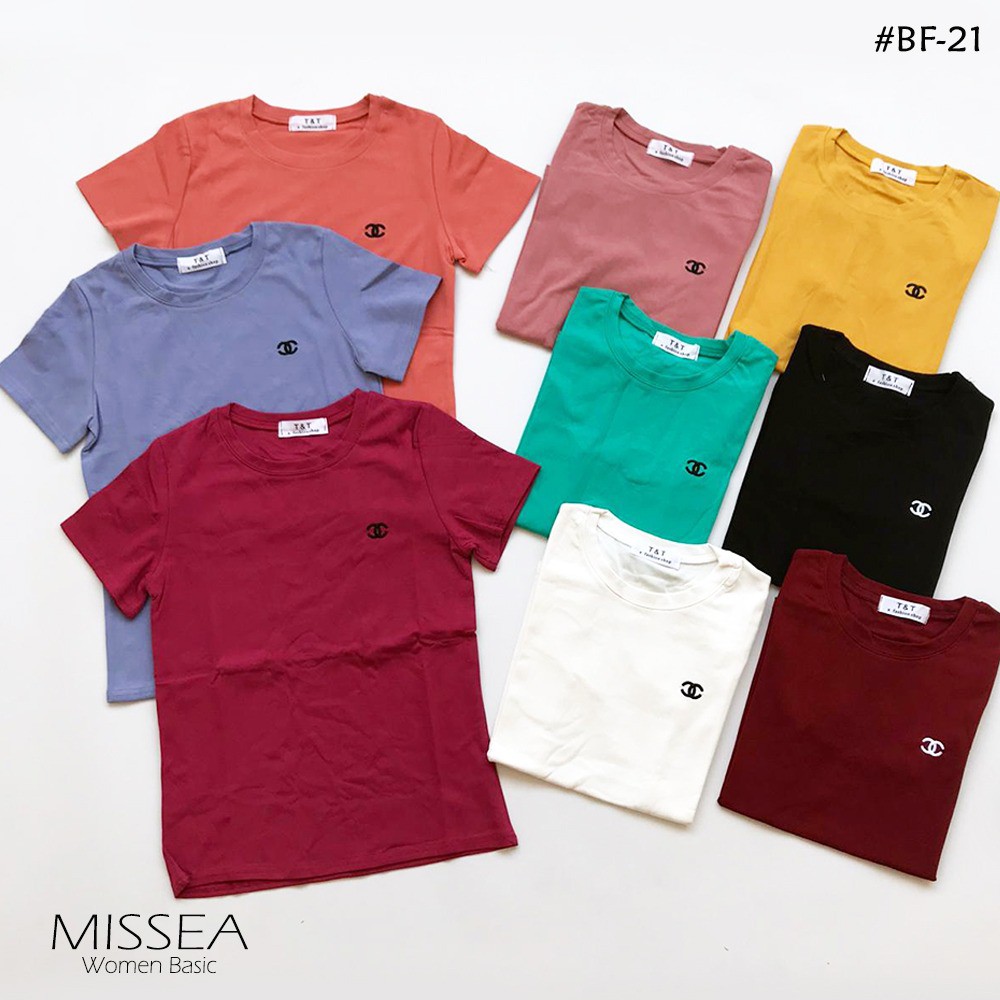 (BISA COD) KAOS IMPORT WANITA - Atasan Baju Cewek Simple Berkualitas Harga Reseller Murah - Supplier