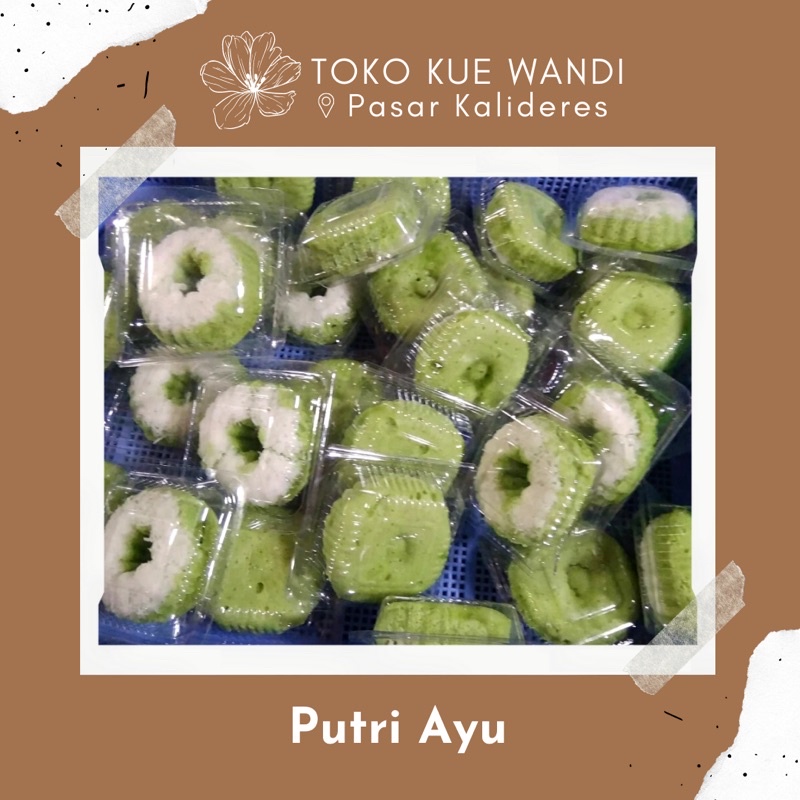 

Kue harga 1000, Putri Ayu, Bolu Kukus, Cinte Manis, Bugis Daun