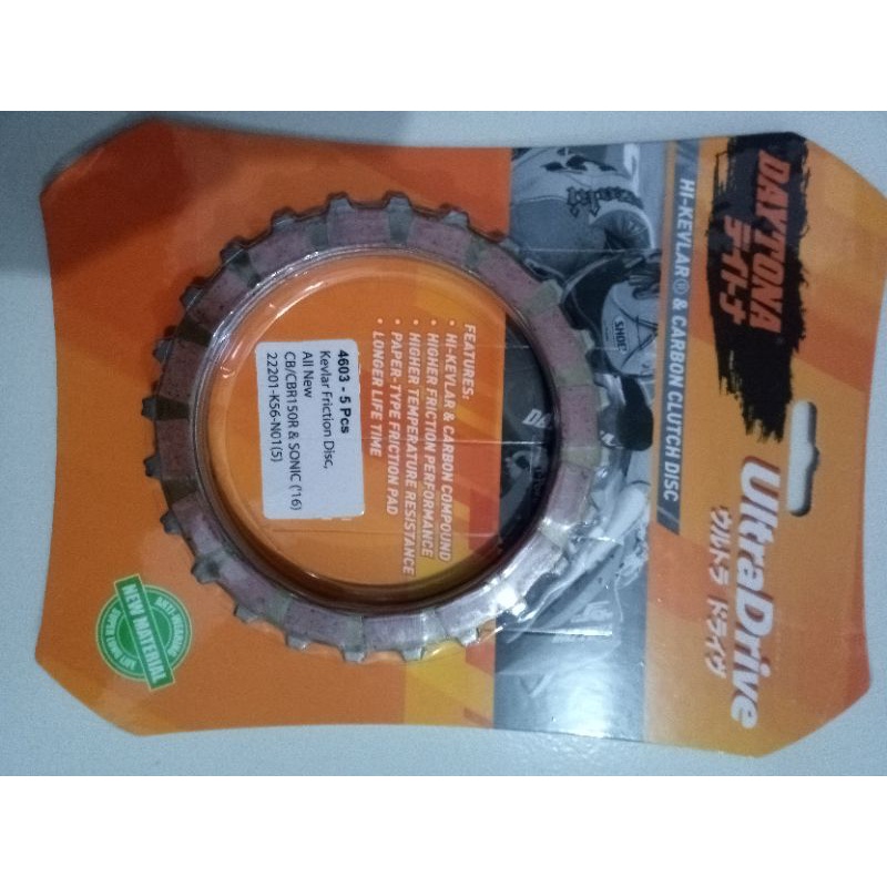 kampas kopling daytona for new cbr 150r