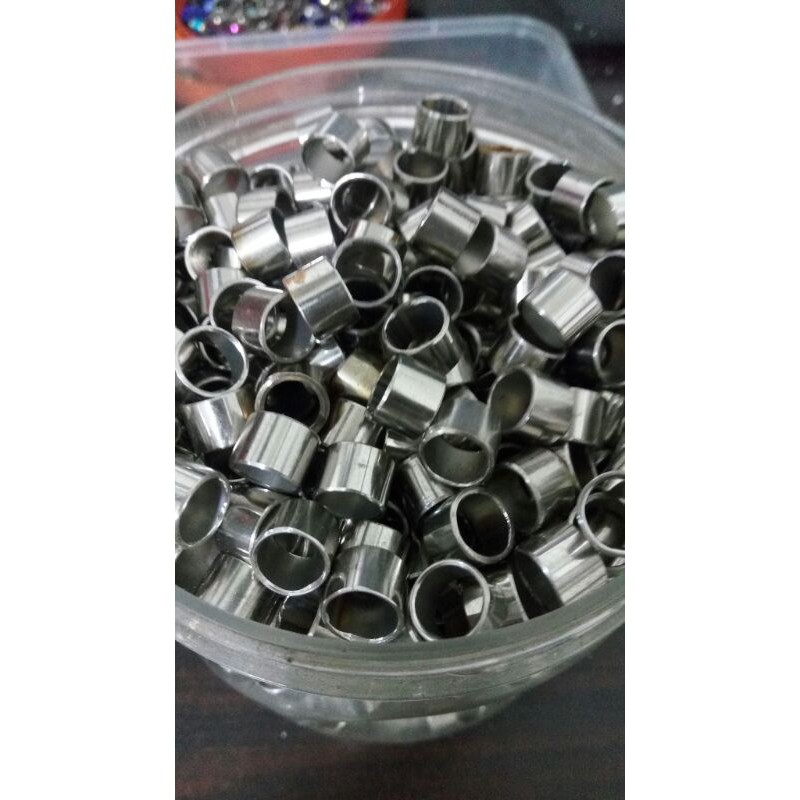 RING BURUNG BAJA POLOS MERPATI NURI BAHAN STAINLES STEEL STANDART