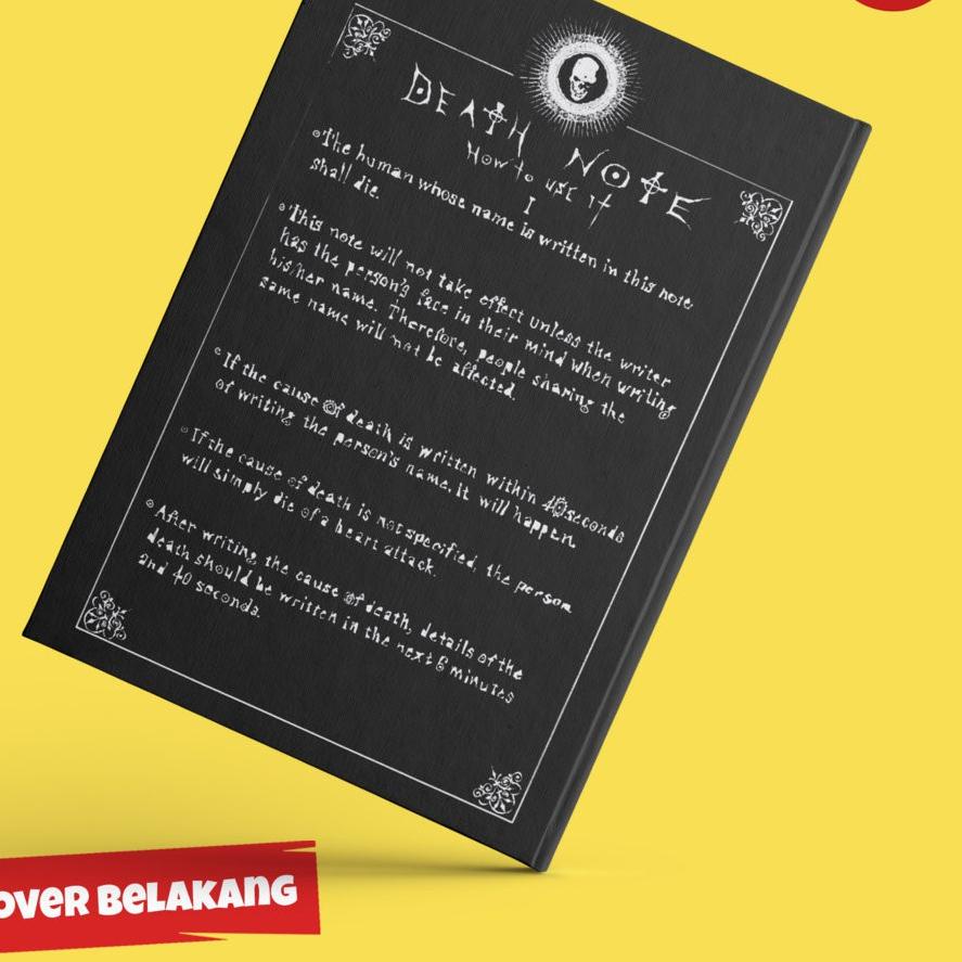 

RE⚡TOCK! [ORIGINAL] Pocket Note Anime Death Note harga bersaing