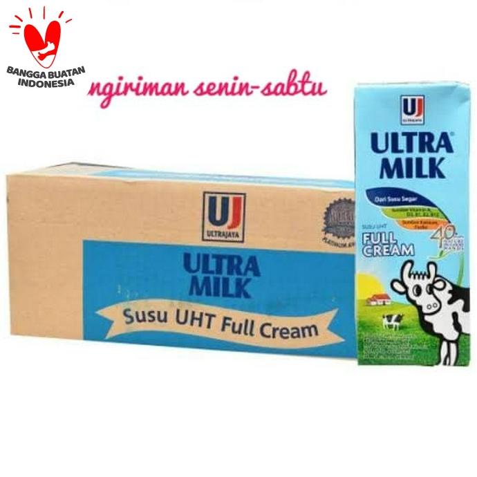 

BAYAR COD Susu ultra full cream 200ml