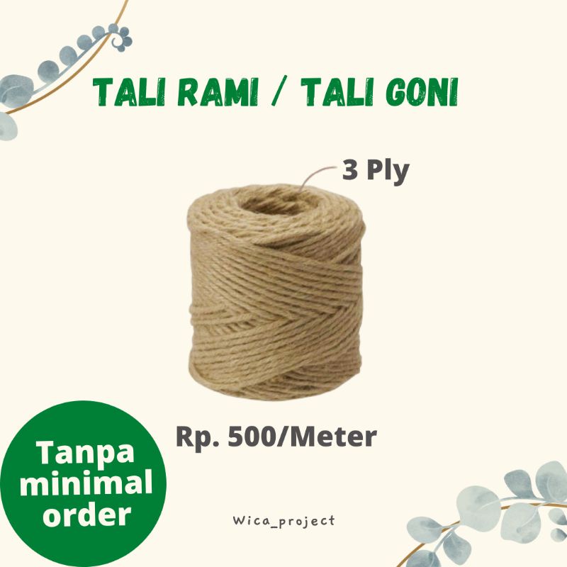 

Tali rami / tali goni 3 ply