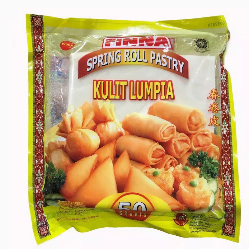 

KULIT LUMPIA FINNA 250 GR ISI 50 LEMBAR