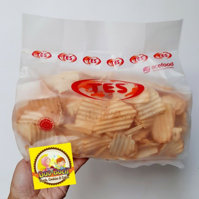 

Keripik Singkong TES Spesial CHUBA 500 Gram - Duo Bocil Snack