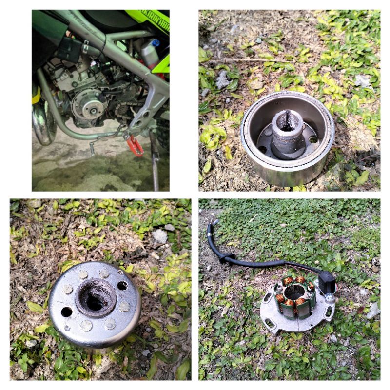 Magnet Yz Thailand pnp Kawasaki ninja R Rr 150 upgrade sepul Fulwave DC CDI bisa pakai kabel body ny