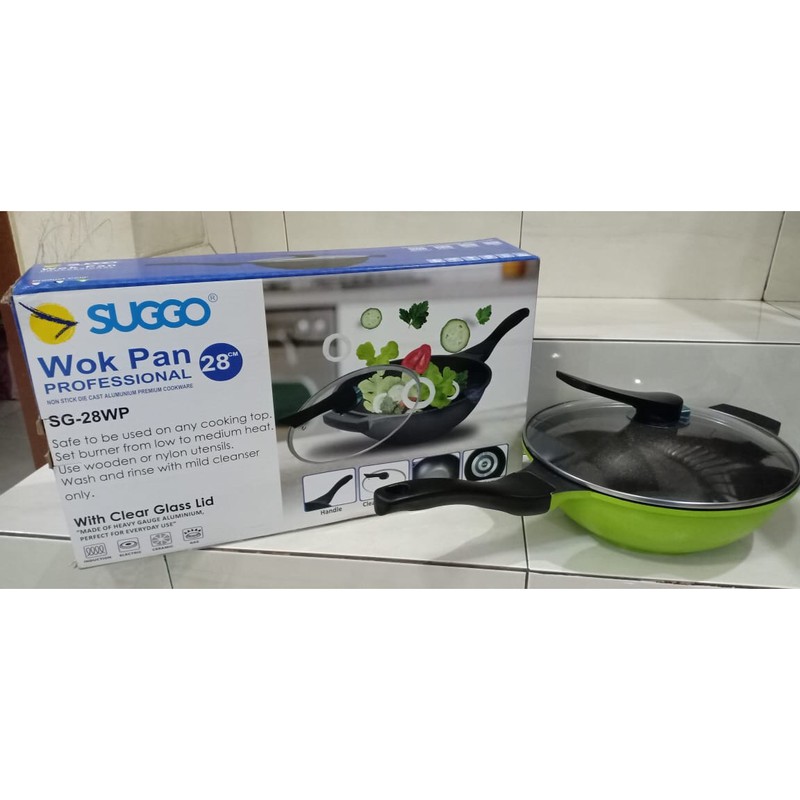 WOK PAN PROFESIONAL 28CM SUGGO