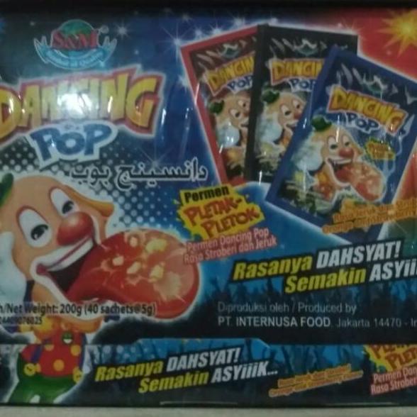 

MKLD Permen Dancing Pop pletak pletok isi 40 qqng532