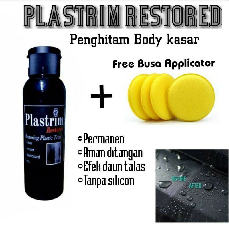 PENGHITAM BODY MOTOR/PENGHITAM PERMANEN/PENGHITAM BODY KASAR/RESTORED BODY/PENGKILAP BODY MOTOR