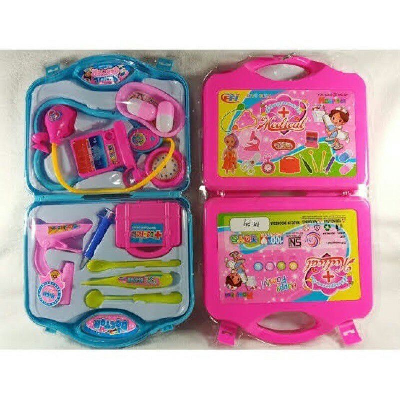Mainan anak dokter koper mainan anak cowok mainan