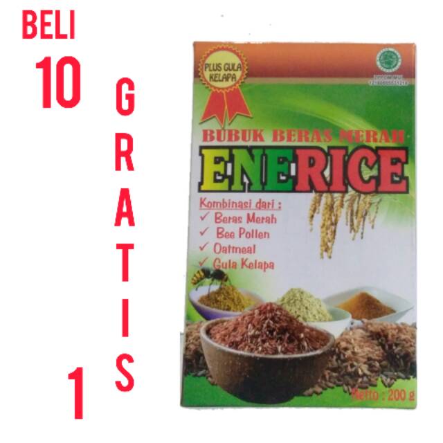

ENERICE MINUMAN BUBUK BERAS MERAH