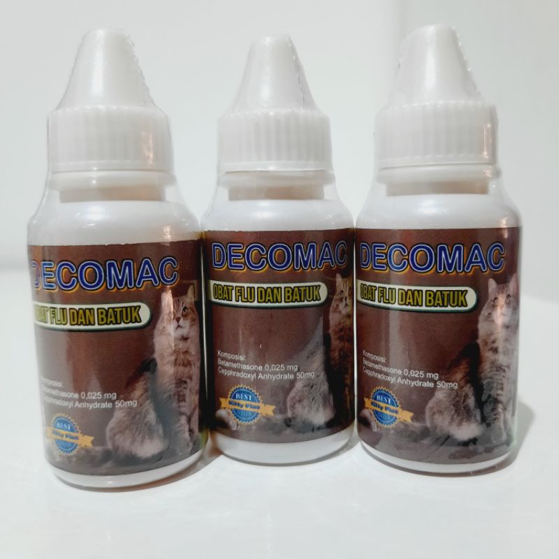 DECOMAC CAIR OBAT FLU BATUK 30ML