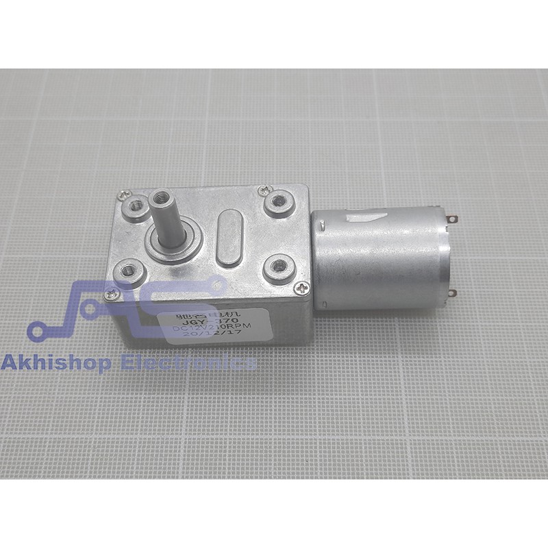 Worm Gear Motor DC GW4632-370 12V 210RPM