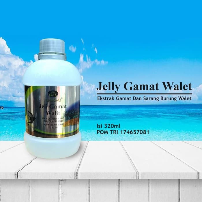 Jelly Jely Jeli Gamat Gold G Walit / Walet Asli Original 320 ml 320ml