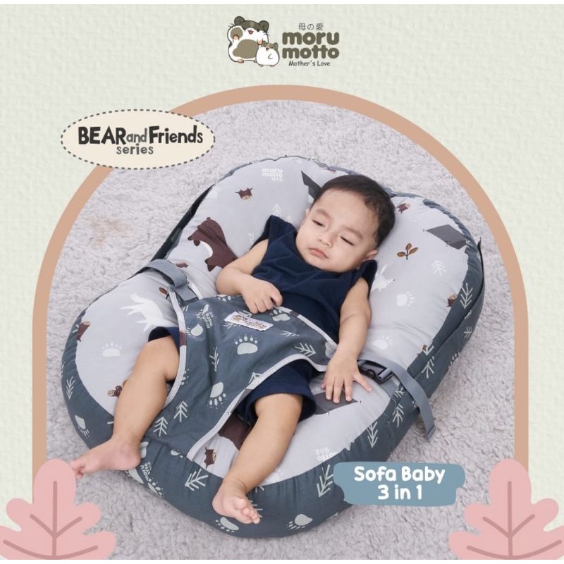 Moru Motto Sofa Bayi Bear n Friends MMK9002