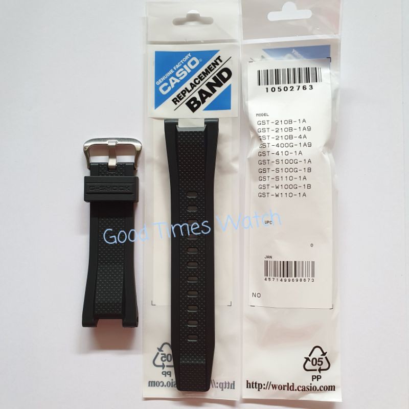 STRAP G-SHOCK GST 210B GST S100 GST S110 GST 400 GST 410 GST 210 Casio Original